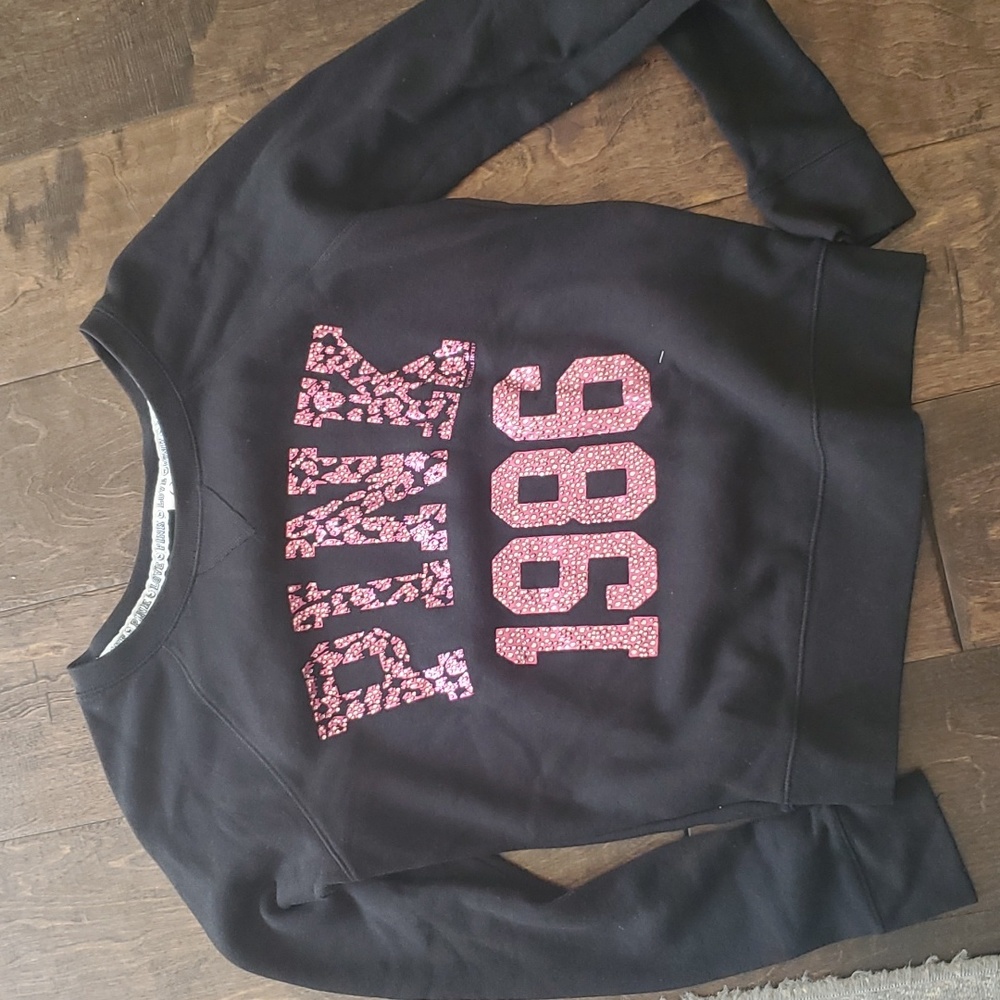 Black Pullover Victoria's Secret M VS PINK